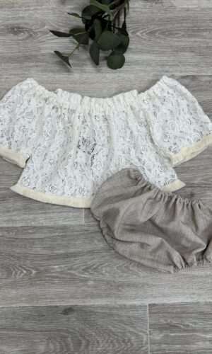 Blusa e culotte