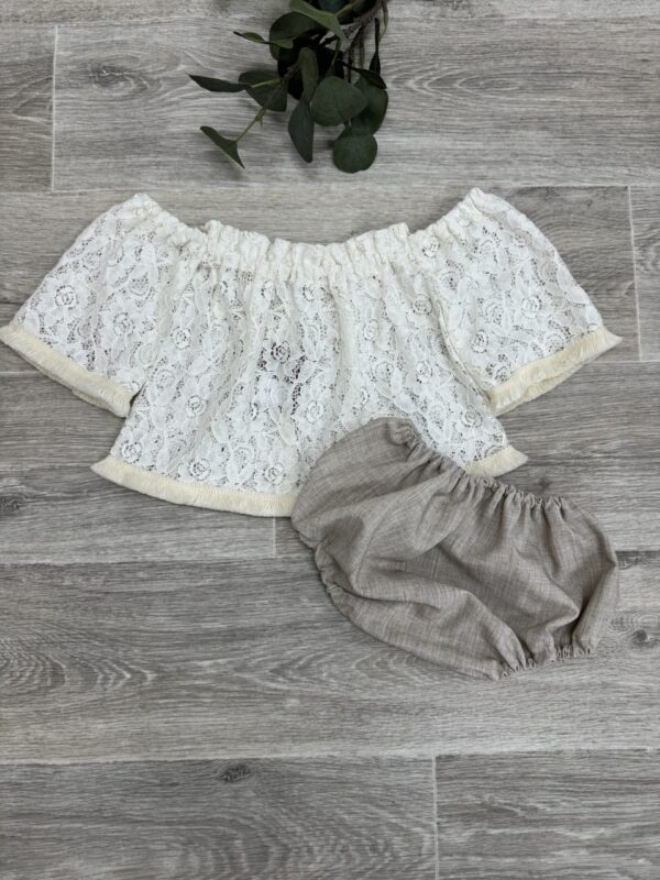 Blusa e culotte